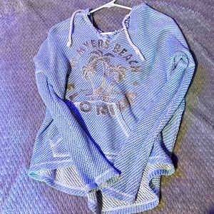 Cute Fort Meyers Beach Pullover, size Small